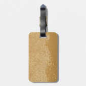 Uil Symbool Kleur Bagagelabel (Achterkant verticaal)