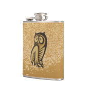 Uil Symbool Kleur Heupfles (Links)