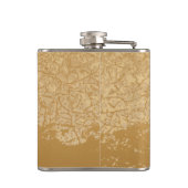 Uil Symbool Kleur Heupfles (Achterkant)