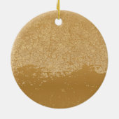 Uil Symbool Kleur Keramisch Ornament (Achterkant)