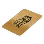 Uil Symbool Kleur Magneet (Linkerzijde)