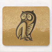 Uil Symbool Kleur Muismat (Voorkant)