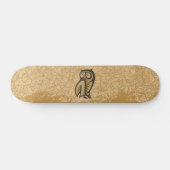 Uil Symbool Kleur Persoonlijk Skateboard (Horizontaal)