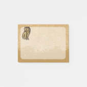 Uil Symbool Kleur Post-it® Notes (Voorkant)