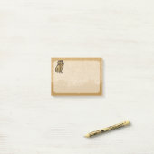 Uil Symbool Kleur Post-it® Notes (Op bureau)