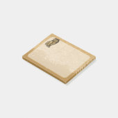 Uil Symbool Kleur Post-it® Notes (Schuin)
