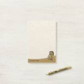 Uil Symbool Kleur Post-it® Notes (Op bureau)