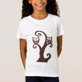 uil t-shirt (Voorkant)