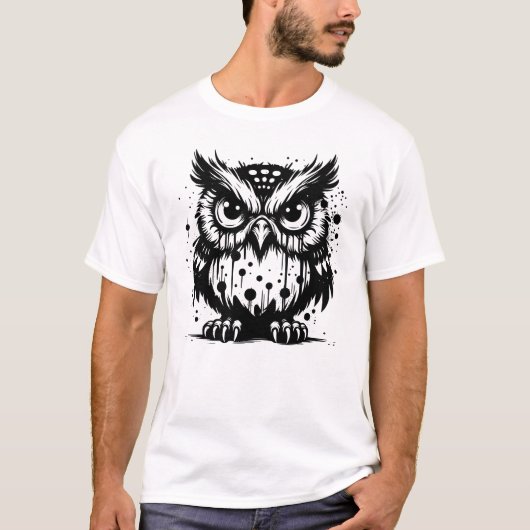 Uil T-shirt (Voorkant)