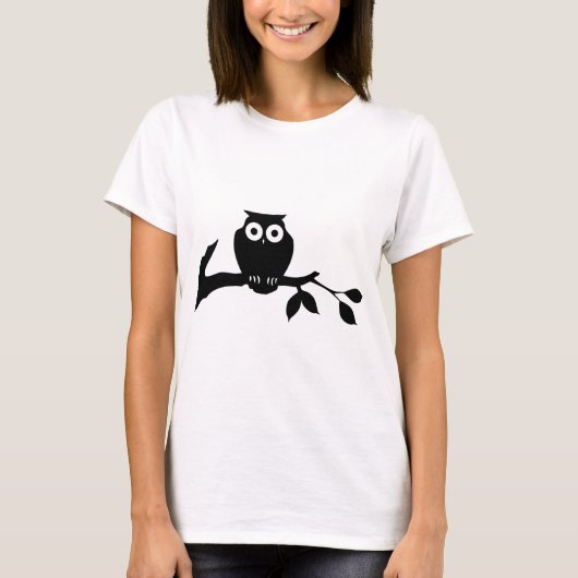uil t-shirt (Voorkant)