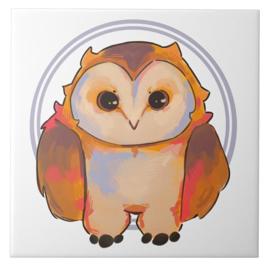 Uil Tegeltje (Voorkant)