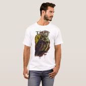 uil-tijdreis t-shirt (Voorkant volledig)