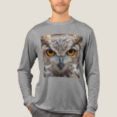 Uil Tri-Blend Shirt (Voorkant volledig)