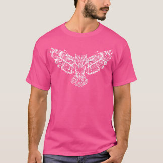 Uil Uil Spirituele Dierenfamilie T-shirt