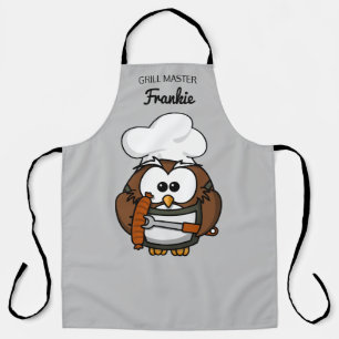 Uil Vader Grillmaster Schort