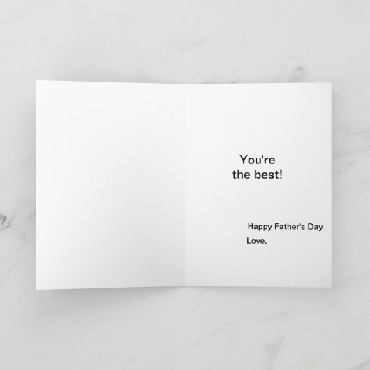 Uil Vaderdag Kaart (Binnen)