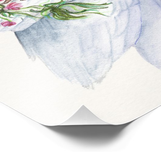 Uil van de mythe foto afdruk (Hoek)