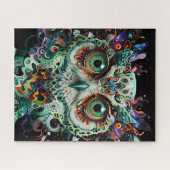 Uil van de Wijsheid Legpuzzel (Horizontaal)