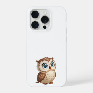 Uil van Wijsheid – Elegante HoesjeTelefoonhoesje iPhone 15 Pro Case