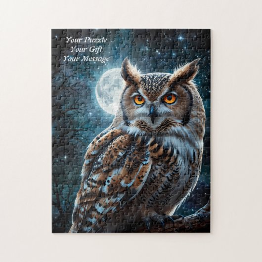 Uil van Wijsheid Jigsaw Puzzel (Verticaal)