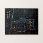 Uil van wijsheid legpuzzel (Horizontaal)