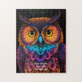 Uil van wijsheid legpuzzel