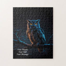 Uil van wijsheid legpuzzel