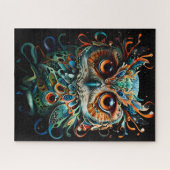 Uil van wijsheid legpuzzel (Horizontaal)