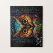 Uil van wijsheid legpuzzel (Verticaal)