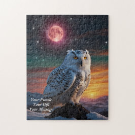 Uil van wijsheid legpuzzel
