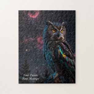 Uil van wijsheid legpuzzel