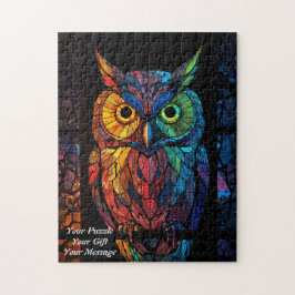 Uil van wijsheid legpuzzel