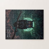 Uil van wijsheid legpuzzel (Horizontaal)