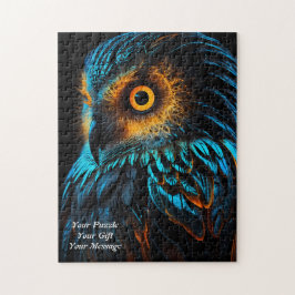 Uil van wijsheid legpuzzel