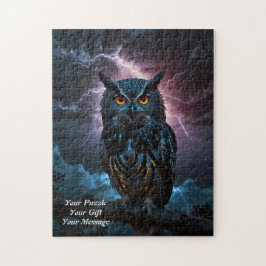 Uil van wijsheid legpuzzel
