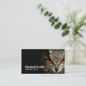 Uil Visitekaartje (Staand voorkant)