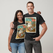 Uil Vismarkt Illustratie T-shirt (Unisex)