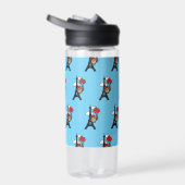 Uil Vliegen met Hartballonnen in Parijs Waterfles (Rechts)