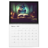 Uil vluchten van Fantasy Kalender (Feb 2027)