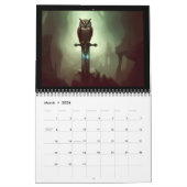 Uil vluchten van Fantasy Kalender (Mar 2026)