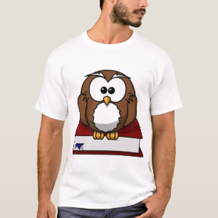 Uil Vogelboek Wijze Natuur Karakter Wild Wisdom T-shirt
