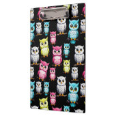Uil Vogels Cute Ontwerp  Klembord (Links)