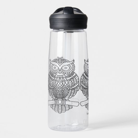 Uil - Waterfles (25oz) (Voorkant)