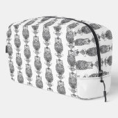 Uil (wit) - Dopp Kit Toilettasje (Rechterhoek)
