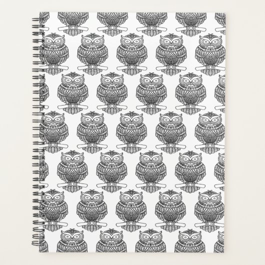 Uil (wit) - Planner (Voorkant)