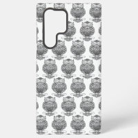 Uil (wit) - Samsung Case