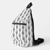 Uil (wit) - Sling Bag (Rechterhoek)