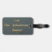 Uil zal altijd van je houden bagagelabel (Achterkant horizontaal)