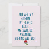 Uil zal altijd van je houden feestdagenkaart (Achterkant)