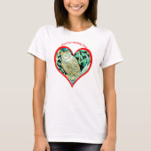 Uil zal van je houden t-shirt (Voorkant)